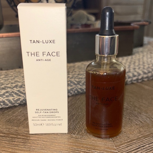 Tan-Luxe The Face Anti-Age Rejuvenating Drops - Med/Dark - Picture 1 of 5